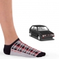 Preview: Socken im Design "GTI MK1" - Grau - Sneaker / Kurz